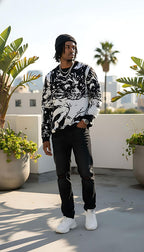 Sudden Attack Knitted Sweatshirt