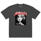 Josei no Chikara Oversized Faded T-Shirt